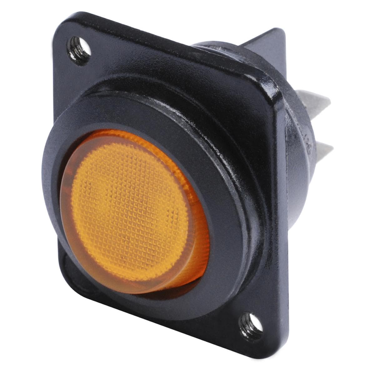 HICON Switch Glow lamp yellow 2-pole on / off for SYS-series