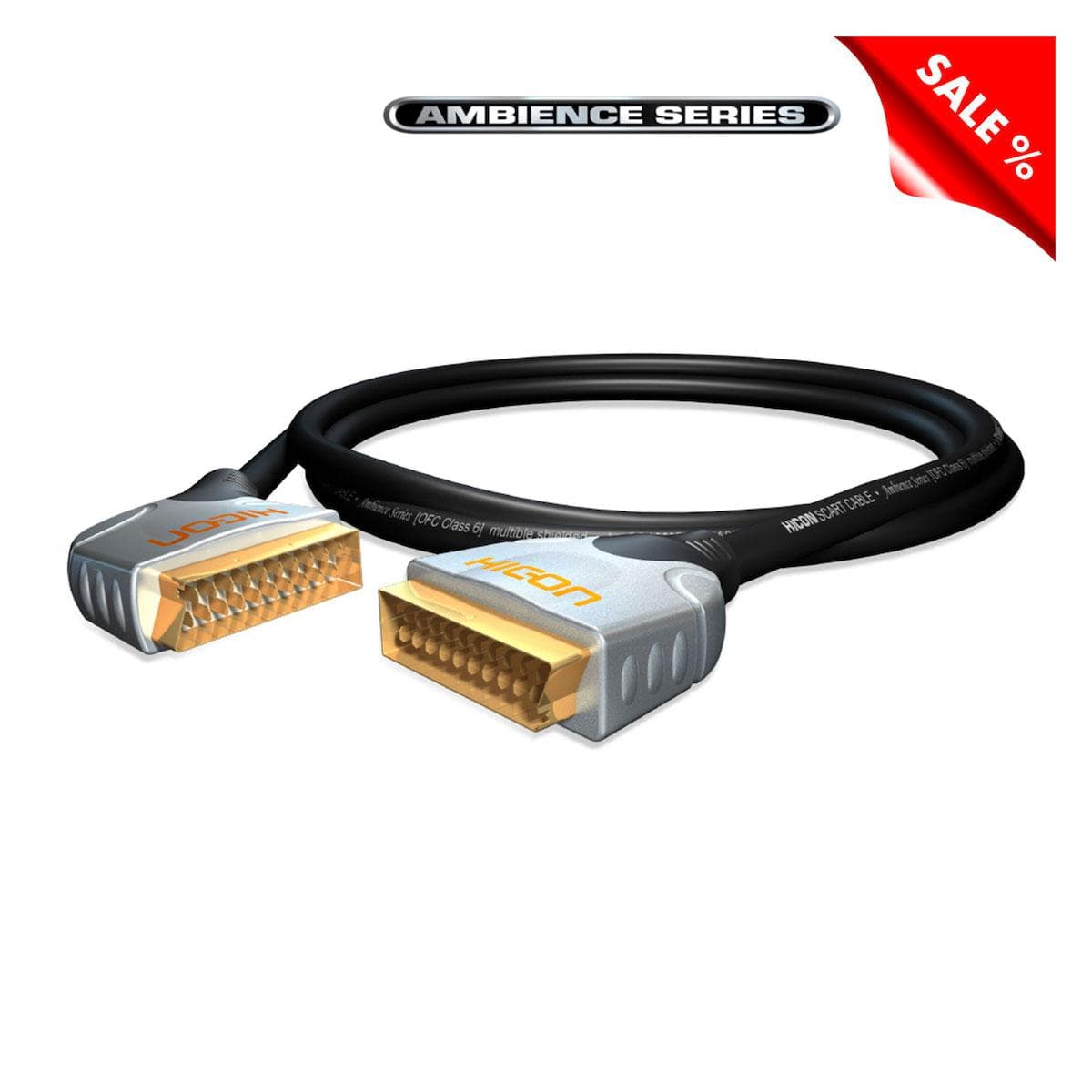 Scart cable SCART, 21 | Scart / Scart, HICON | 1,50m