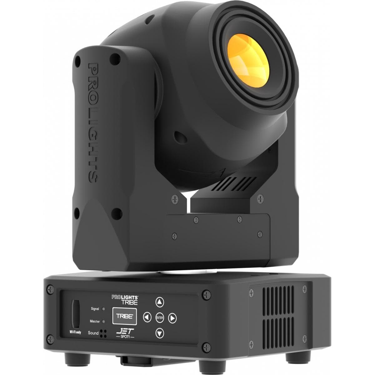 Spot moving head, 18 W White LED, 16° beam ,9 gobos, 9 color filters, 4.2 kg BK