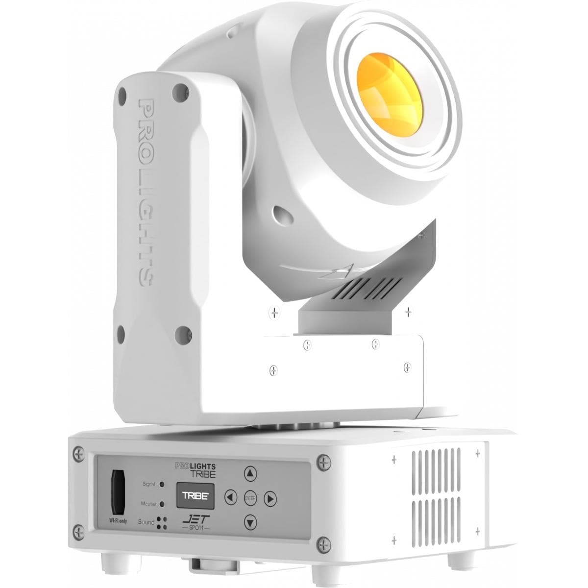 Spot moving head, 18 W White LED, 16° beam ,9 gobos, 9 color filters, 4.2 kg WH