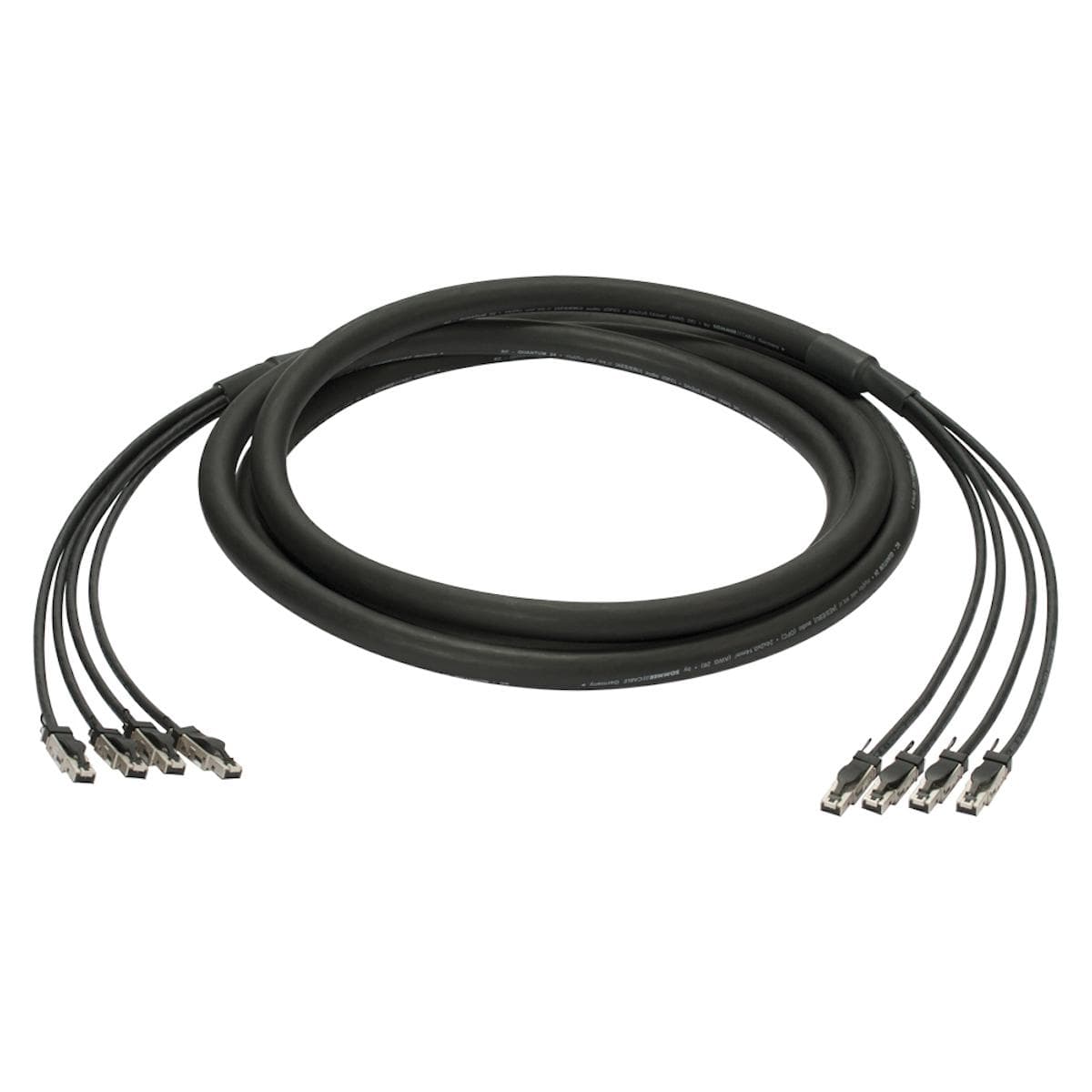 Network cable SC-Mercator CAT.7, 8 x 0,22 mm² | RJ45 / RJ45, HIROSE | 80,00m