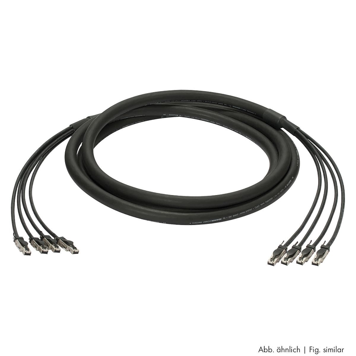 Network cable SC-Mercator CAT.7, 8 x 0,22 mm² | RJ45 / RJ45, HIROSE | 100m