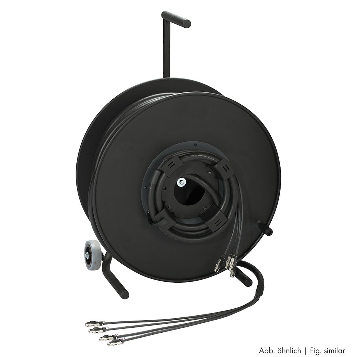 Network cable SC-Mercator CAT.7, 8 x 0,22 mm² | RJ45 / RJ45, HIROSE on cable spool | 50,00m