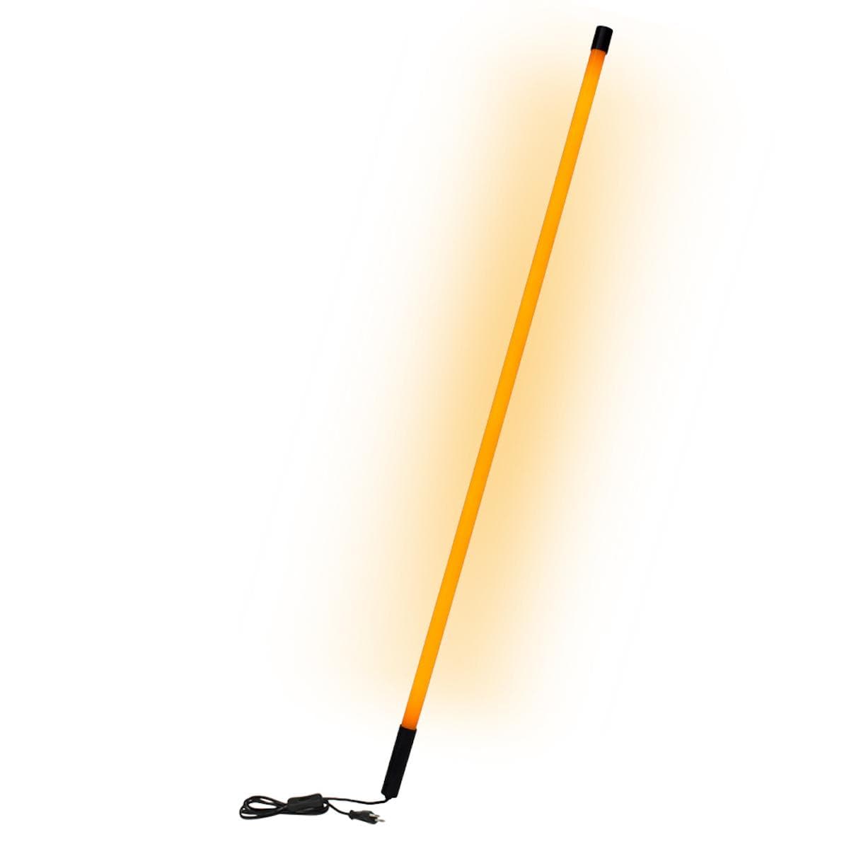 HICON LIGHTSTICK for Edelstahl-Displays for reorder, height: 1650 mm, orange