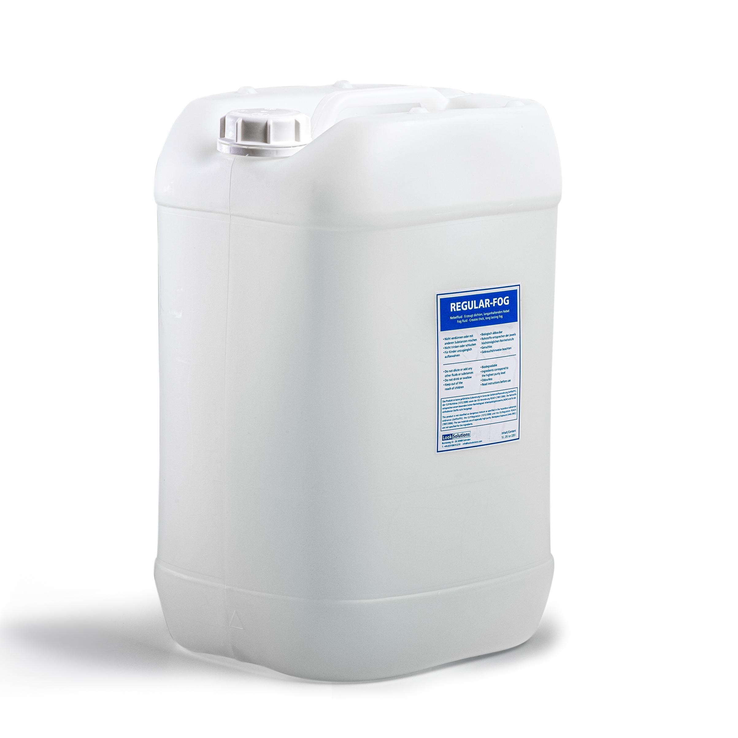 REGULAR-FOG, Canister with 25 L