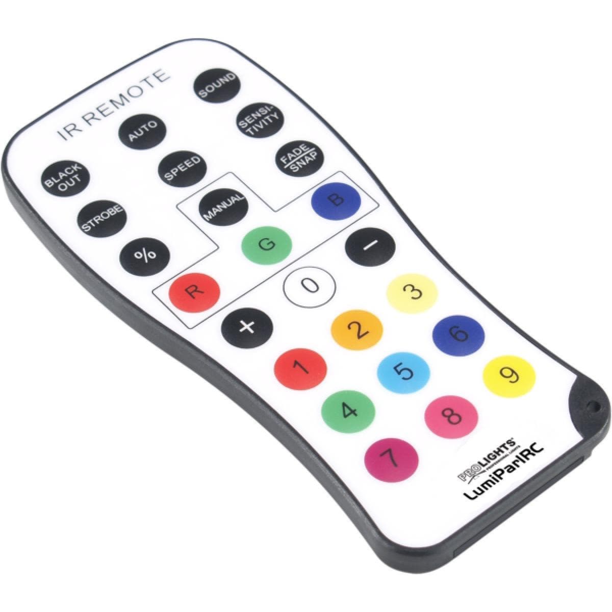 RGB IR Remote controller, manual/auto modes, for LUMI IR Series