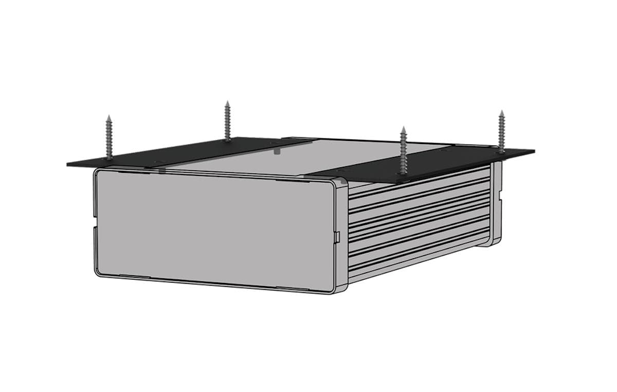MBS101T Setup box installation accessories Mounts one unit to a flat surface