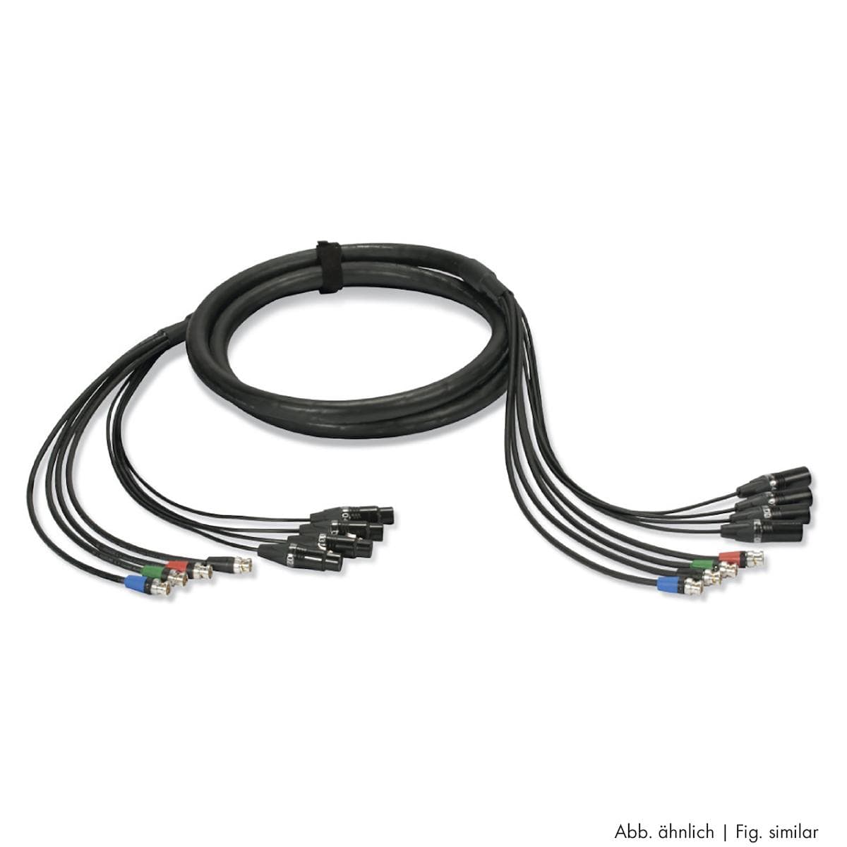 Sommer cable MADI Connection system , Reartwist BNC connector male/XLR 3-pole male/XLR 3-pole female