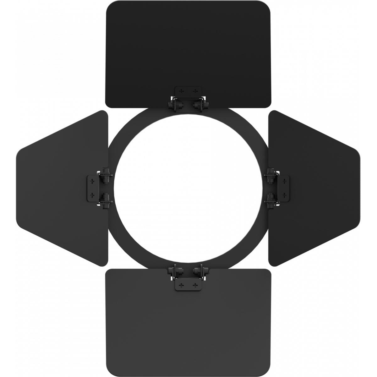 Black barn door 4 directional flaps to adjust the light beam