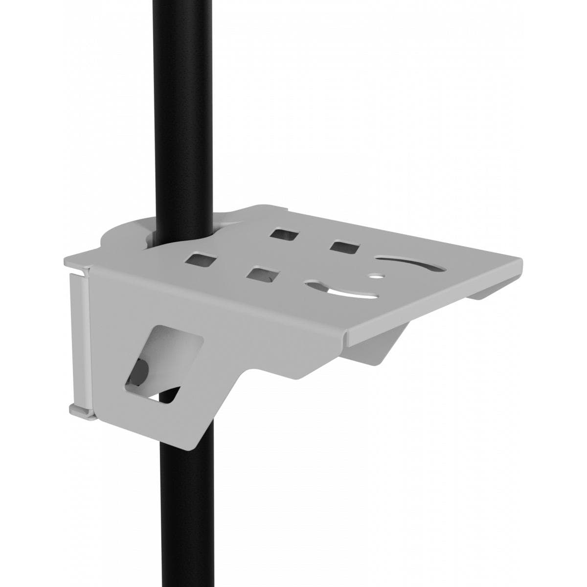 Bracket for MOSAICOJR for wall mounting and suspension on poles