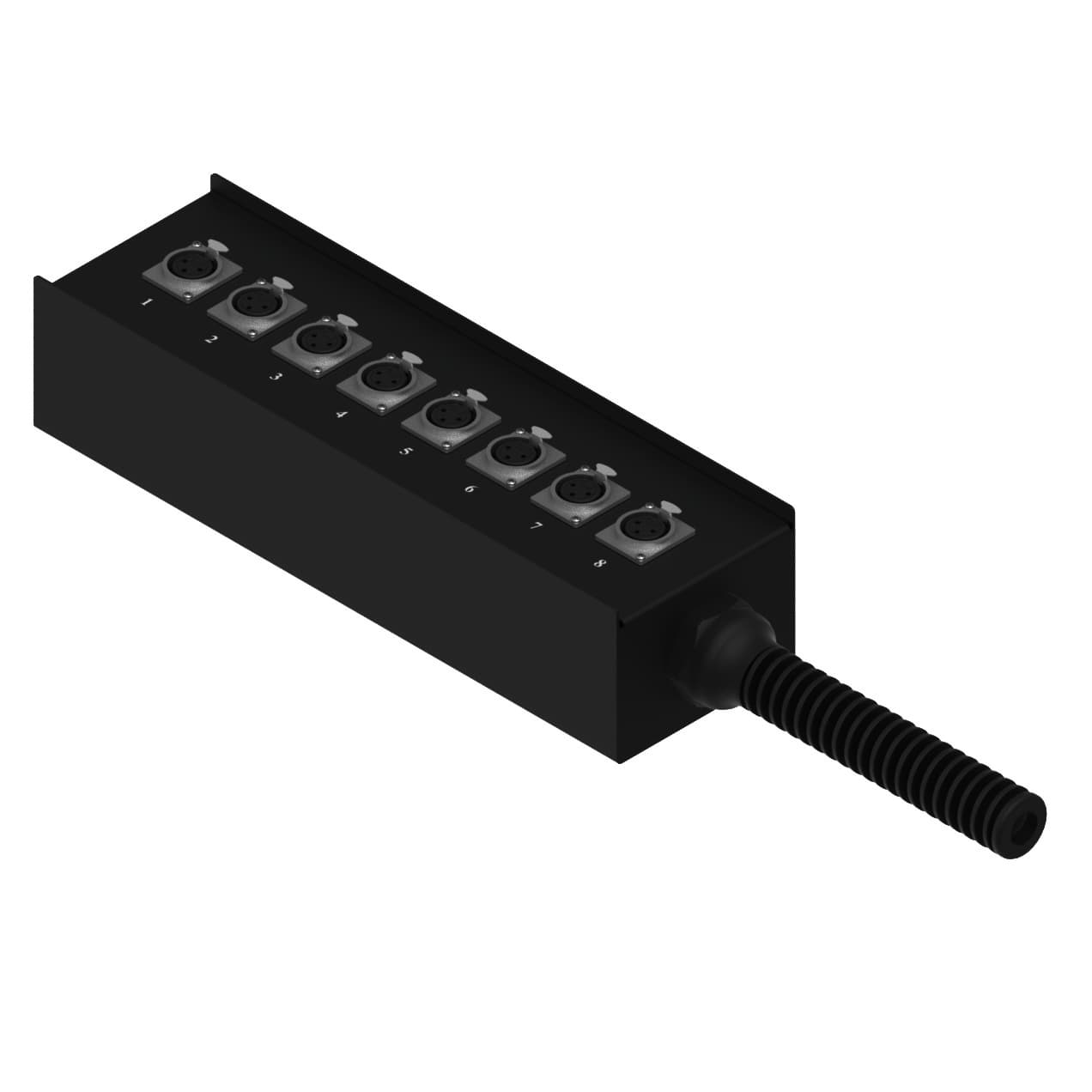 Multi stage block - 8 x XLR female