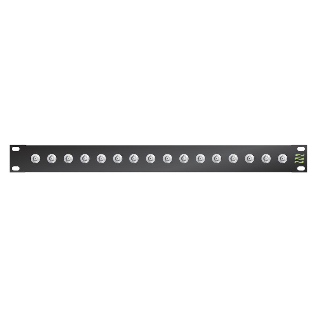 Sommer cable Video-Patchpanel BNC HD-SDI , 1 HE, 12 BE, BNC-socket; HICON, 2mm steel panel, colour: