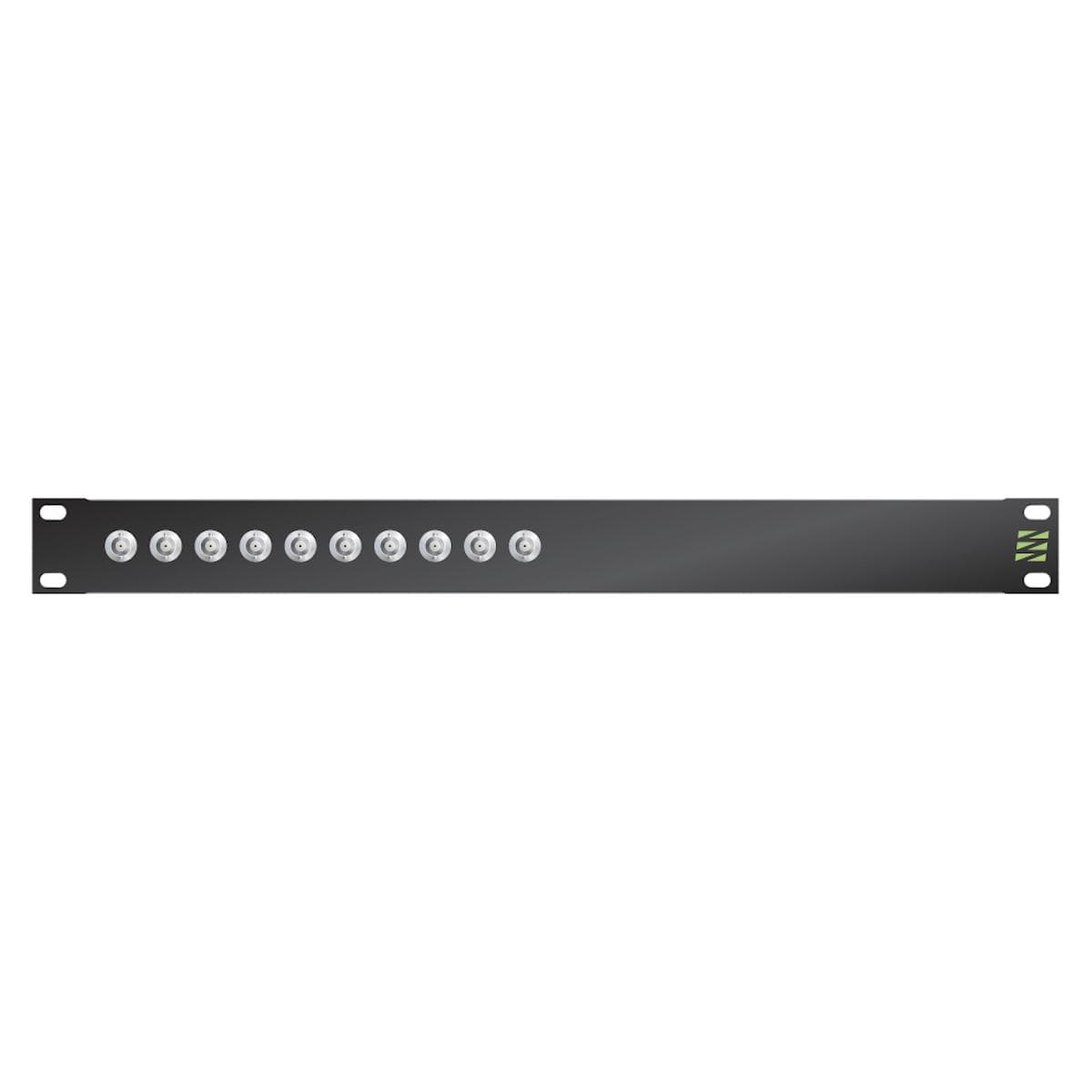 Sommer cable Video-Patchpanel BNC HD-SDI broadcast , 1 HE, 12 BE, BNC-socket; HICON, 4 mm Aluminium,