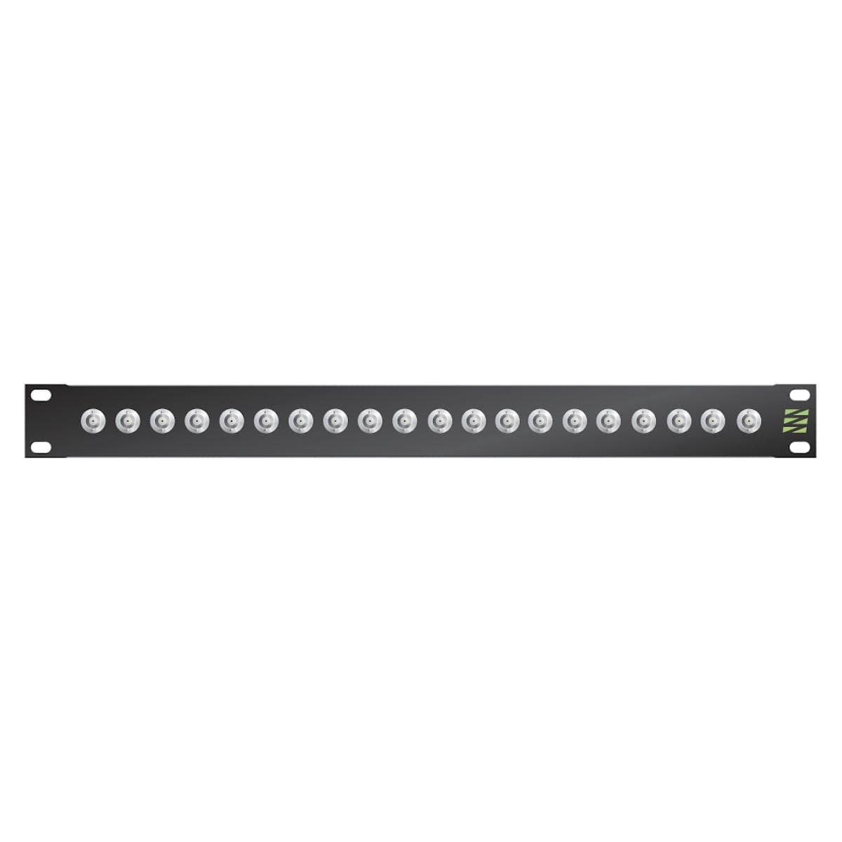 Sommer cable Video-Patchpanel BNC HD-SDI broadcast , 1 HE, 12 BE, BNC-socket; HICON, 4 mm Aluminium,