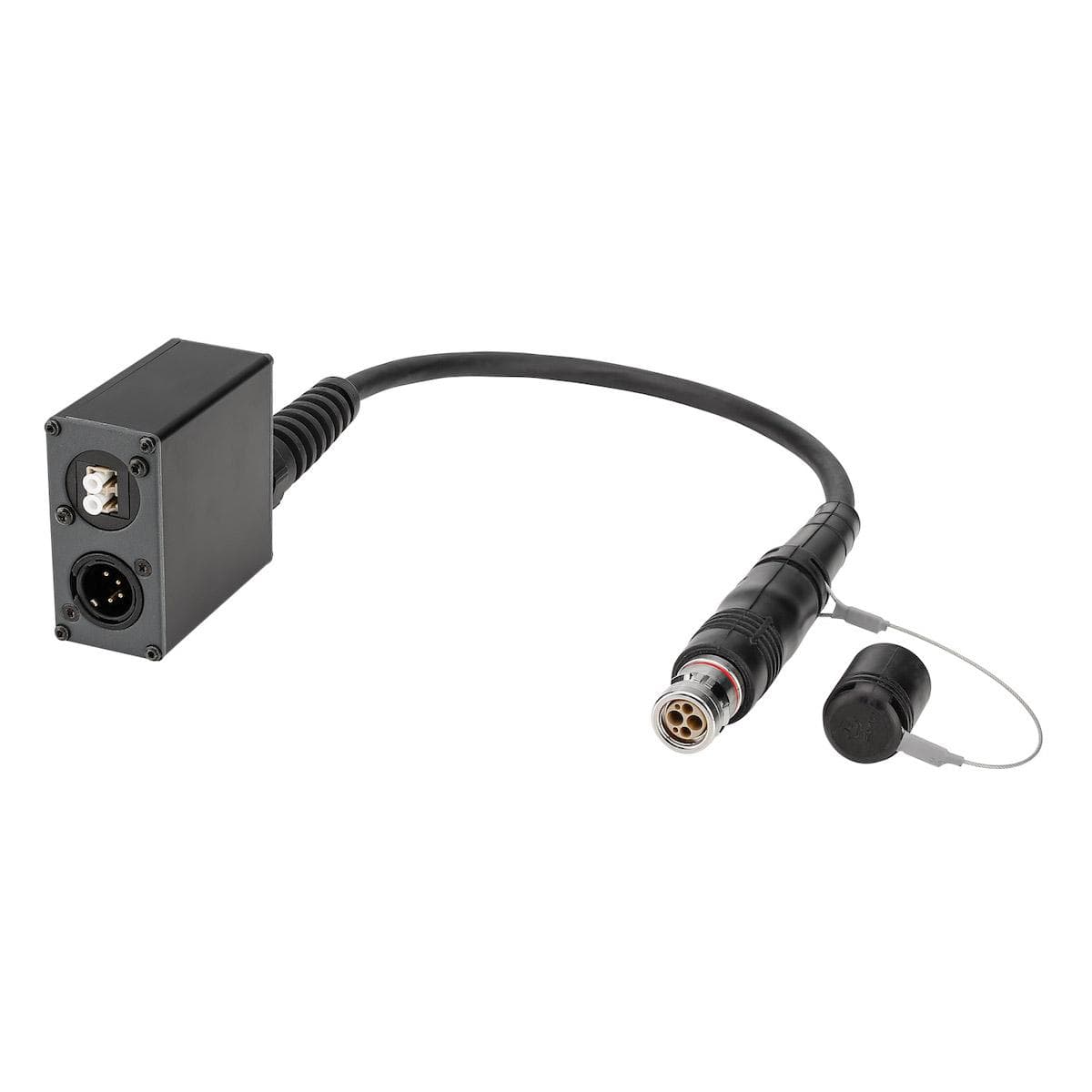 Hd camera cable smpte311m Octopus Hybrid | FUW male cable plug / 2 x LC female + XLR 4-pole male in