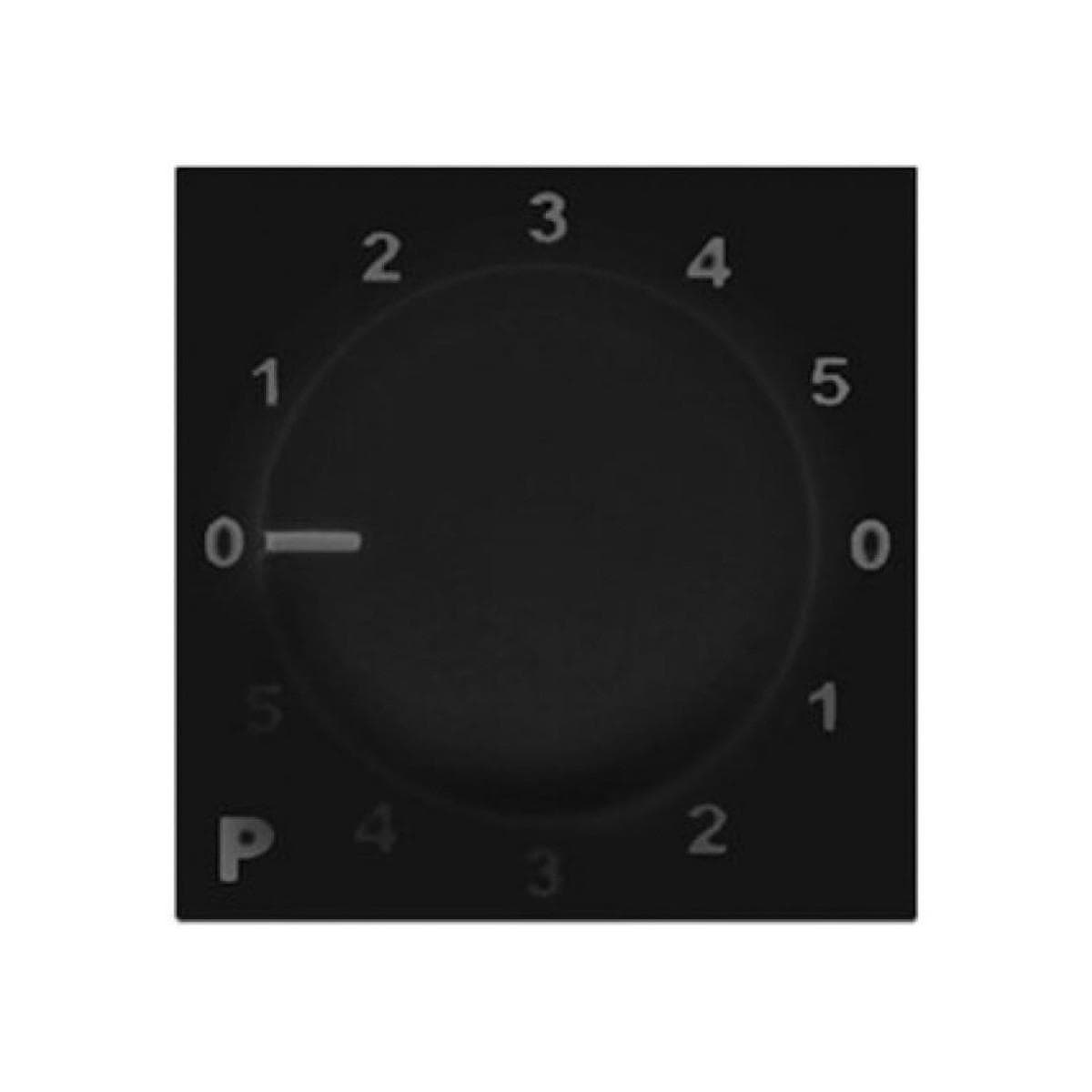 PC3000/B Program selector 45 x 45 mm Black version
