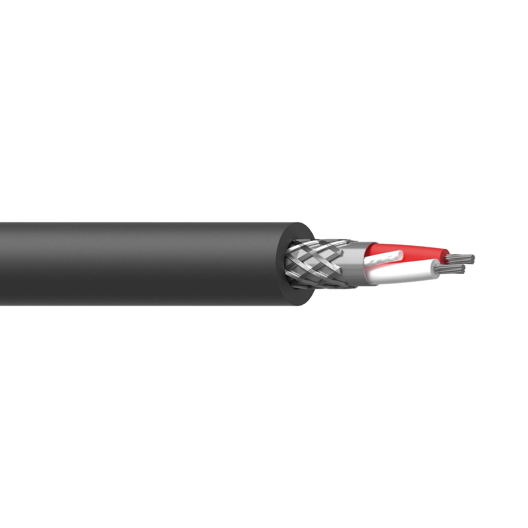 DMX-AES cable - flex 2 x 0.34 mm² - 22 AWG - HighFlex™ , dark grey