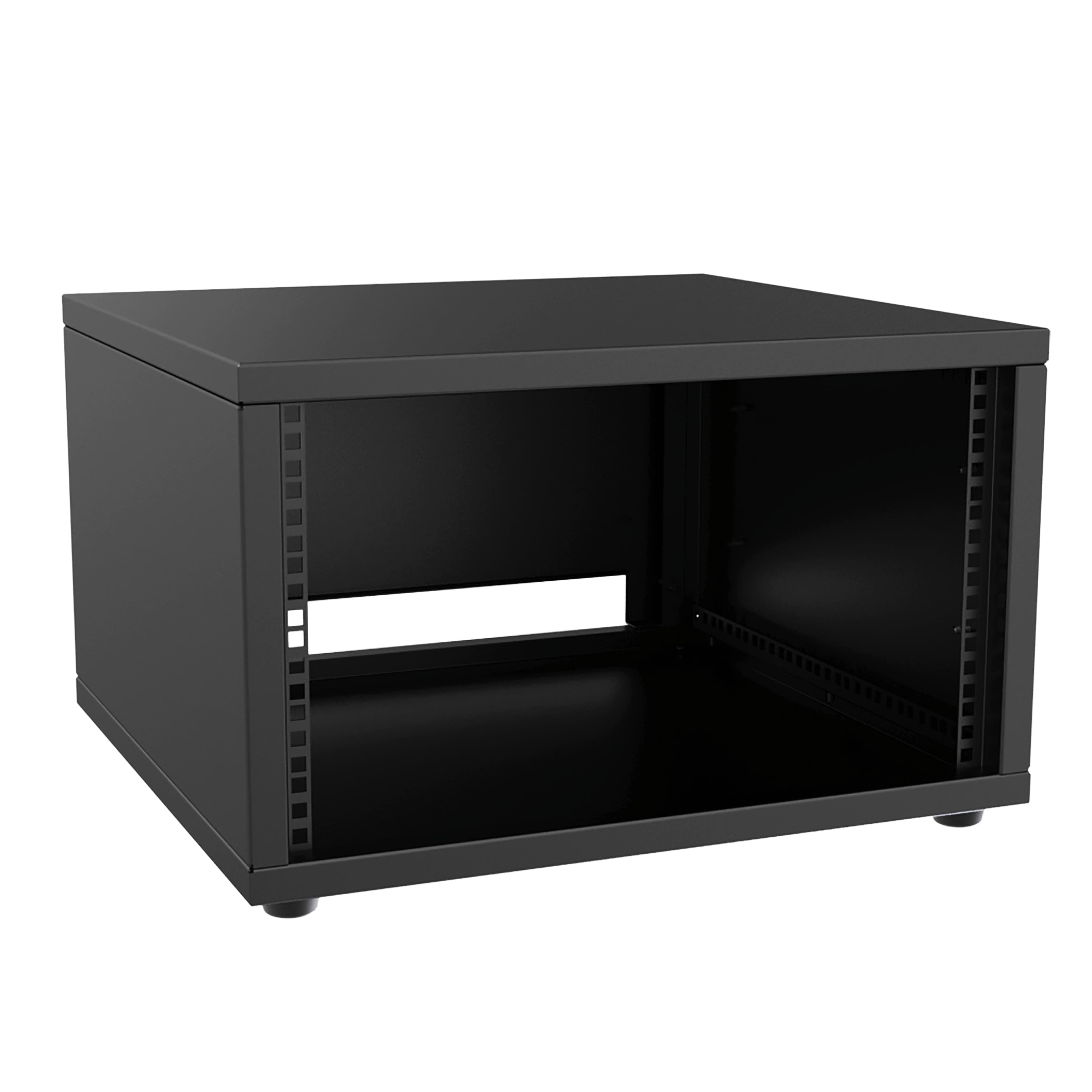 19” rack cabinet - 6 units - 500mm depth Black