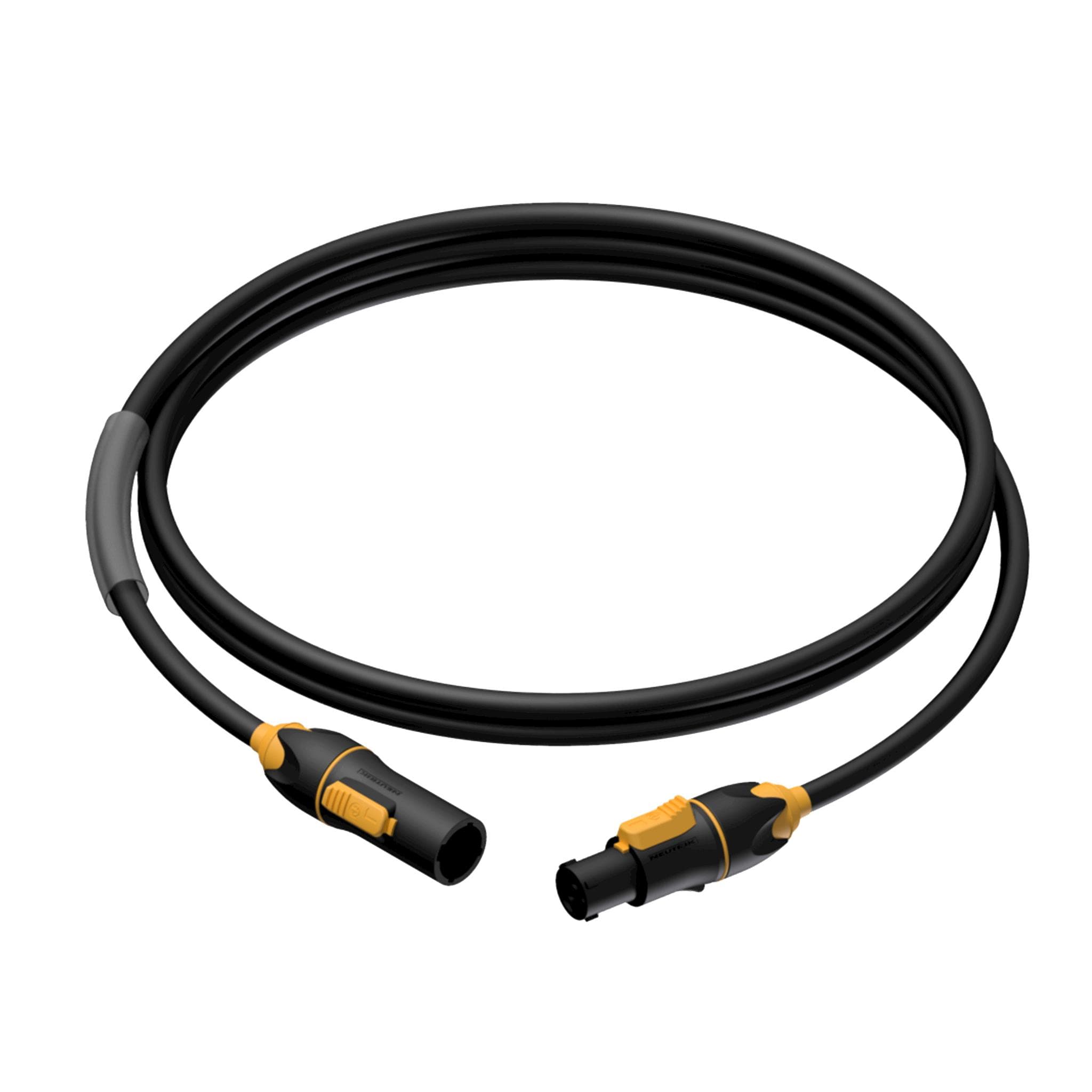 Power cable - powerCON TRUE1 male - powerCON TRUE1 female - 3 x 1.5 mm² 5 meter