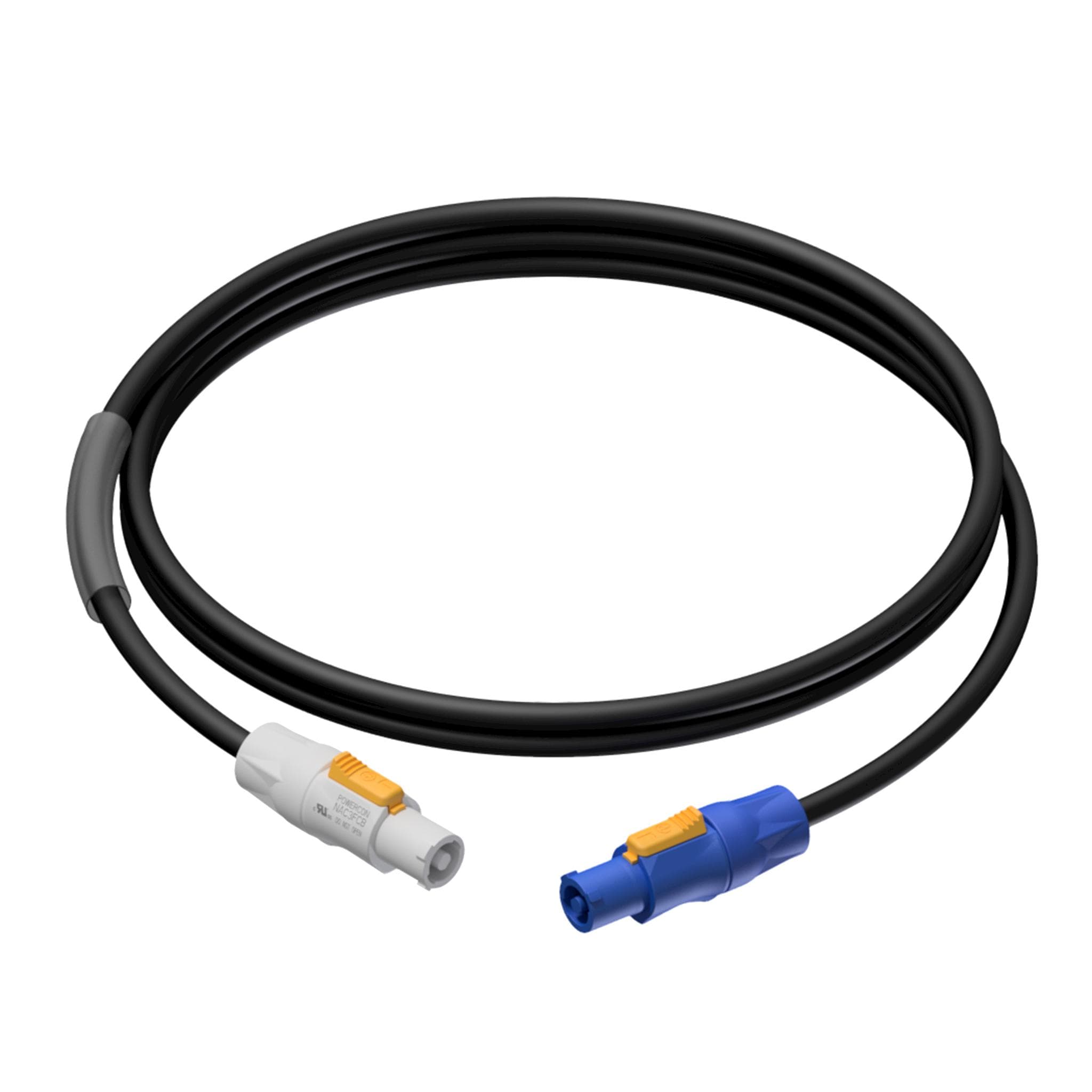 Power cable - powerCON power-in - power-out - 3 x 2.5 mm² 3 meter