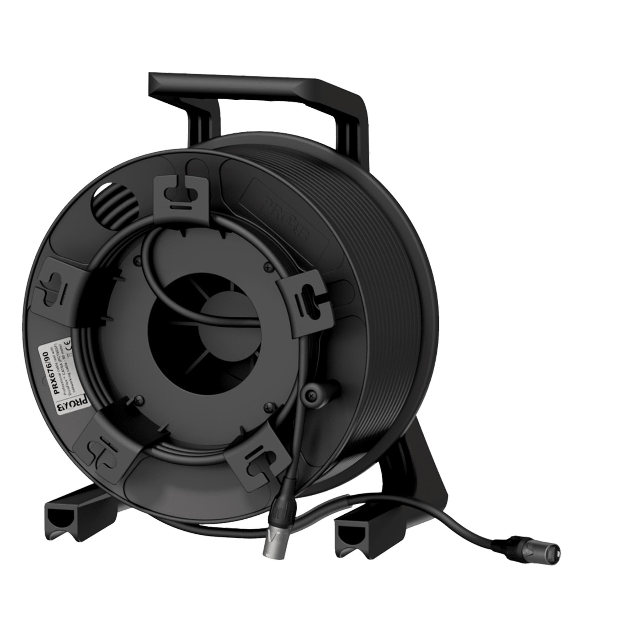 Cable reel - networking cable - CAT6A - S/FTP - etherCON - DuraFlex™ 90 meter - CDM380