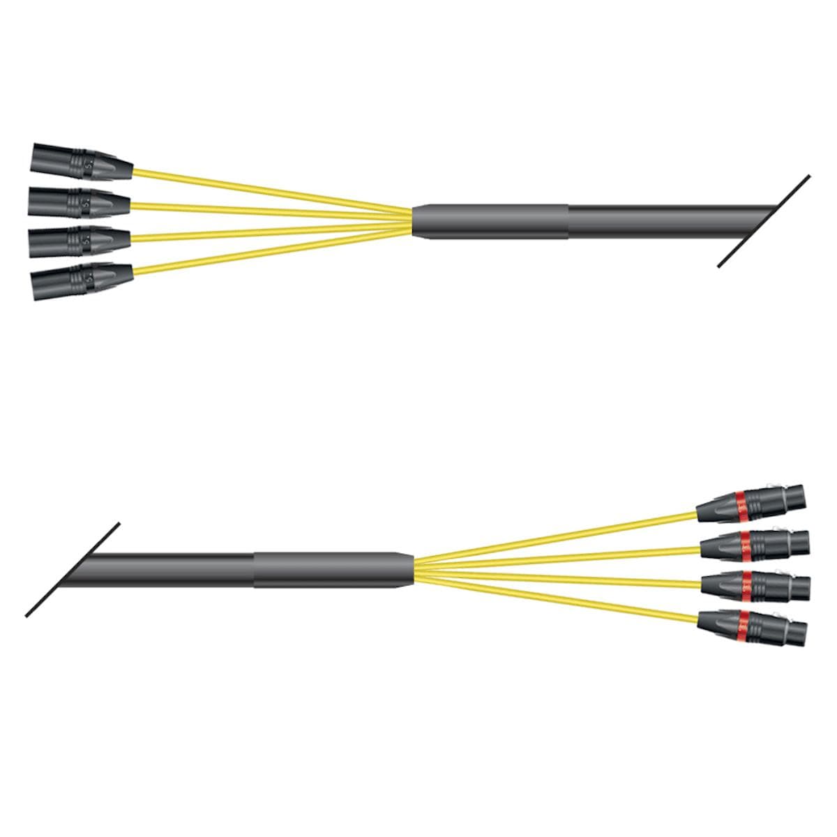 Studio loom | 04/00 | PEGASUS | NEUTRIK XLR male | NEUTRIK XLR female | 10,00m