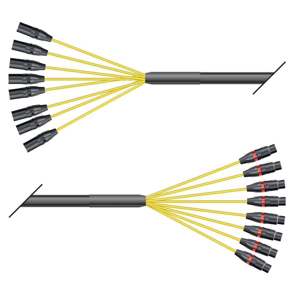 Studio loom | 08/00 | PEGASUS | NEUTRIK XLR male | NEUTRIK XLR female | 10,00m