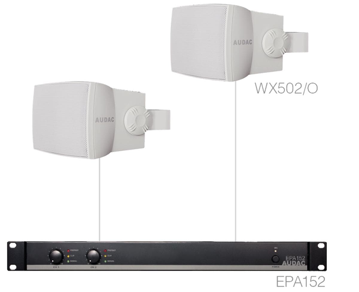 PURRA5.2E/W 2 x WX502MK2/O + EPA152 White