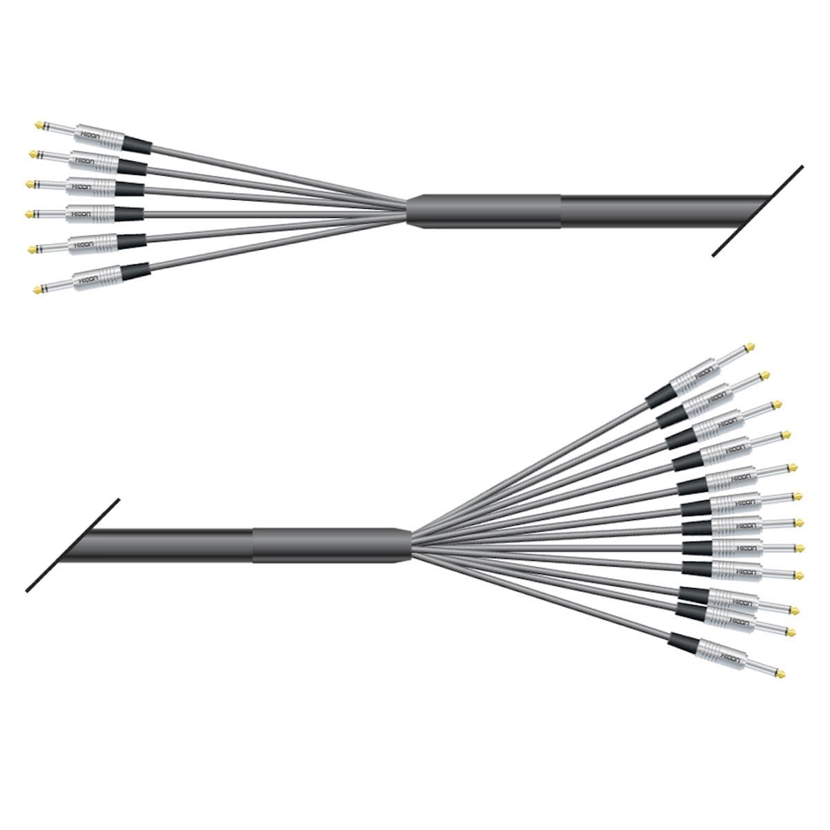 Studio looms insert | 06/12 | QUANTUM | HICON jack stereo | HICON jack mono | 10,00m