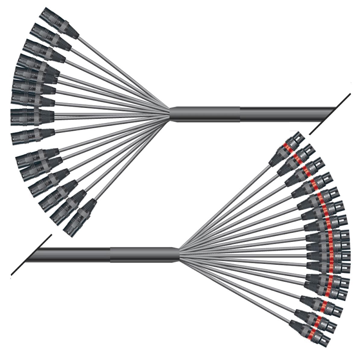 Studio loom | 16/00 | QUANTUM | HICON XLR male | HICON XLR female | 10,00m