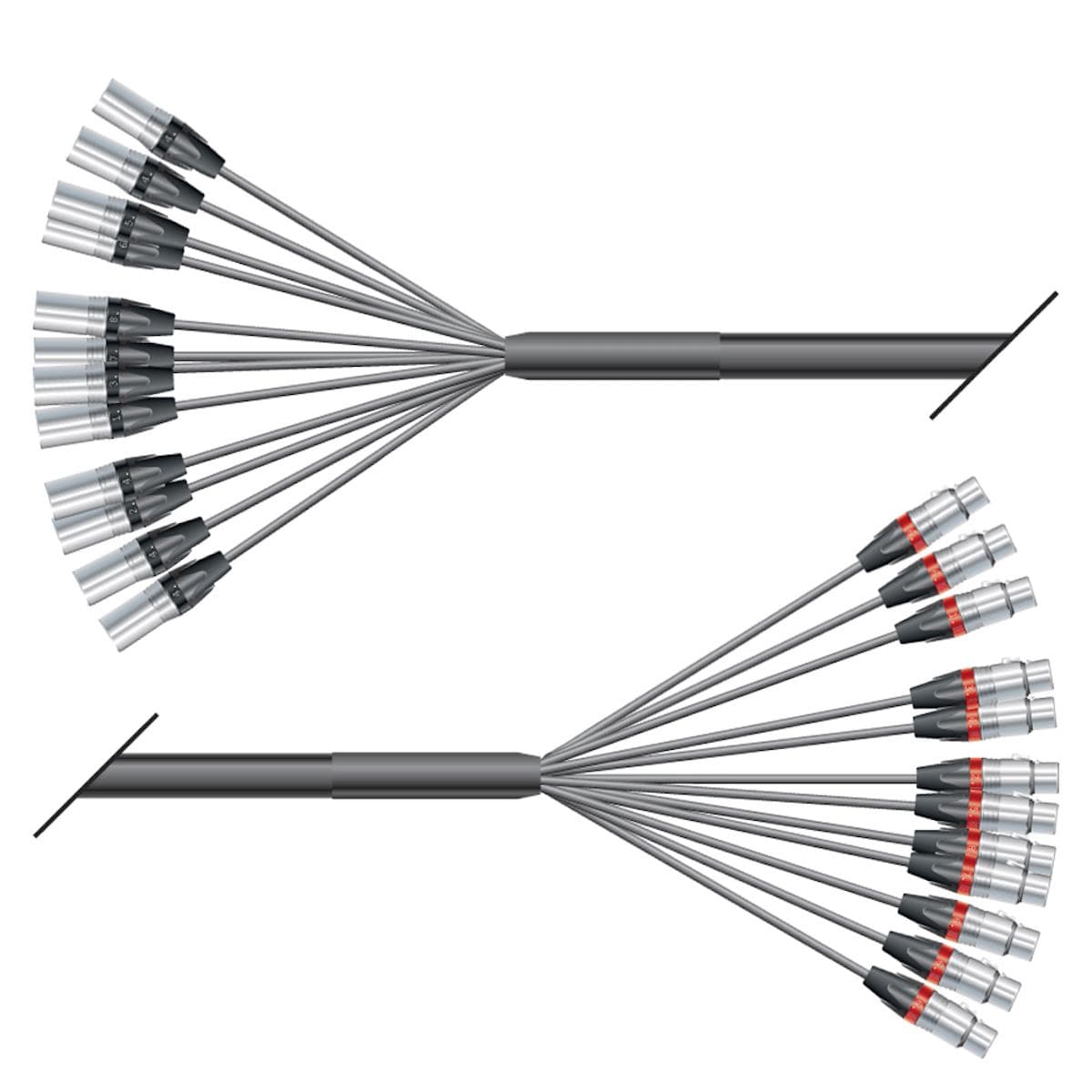 Studio loom | 12/00 | QUANTUM | NEUTRIK XLR male | NEUTRIK XLR female | 10,00m