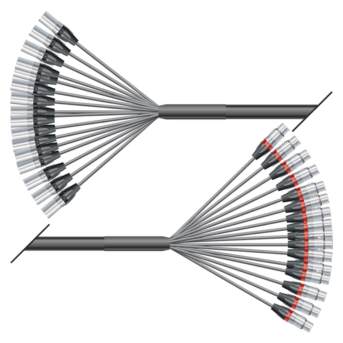 Studio loom | 16/00 | QUANTUM | NEUTRIK XLR male | NEUTRIK XLR female | 10,00m