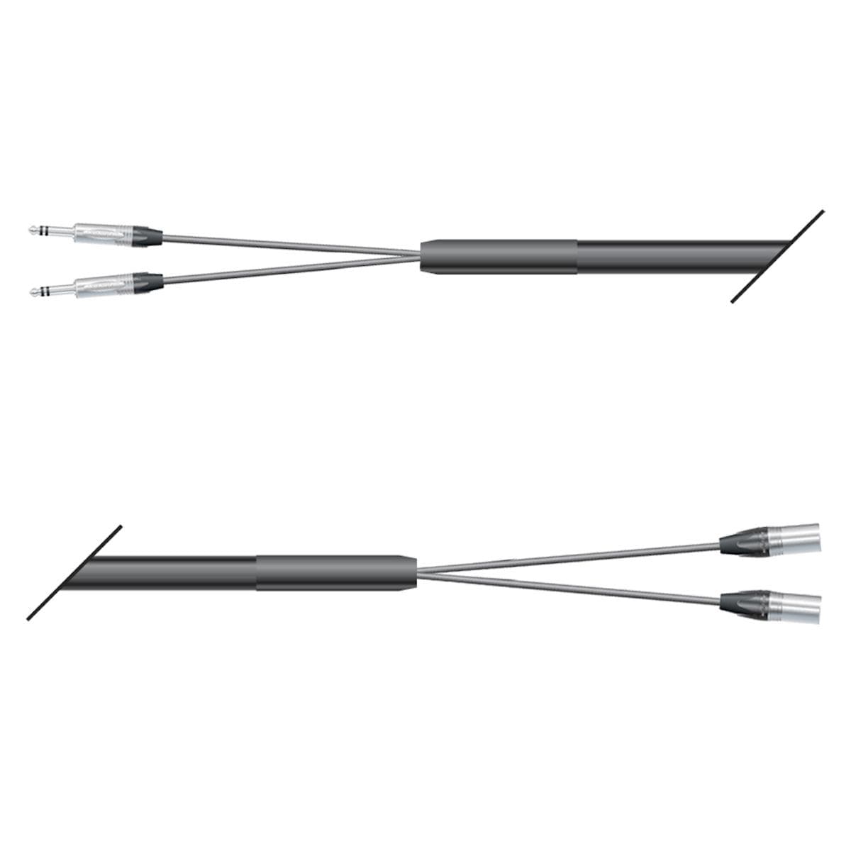 Studio loom | 02/00 | QUANTUM | NEUTRIK jack stereo | NEUTRIK XLR male | 10,00m