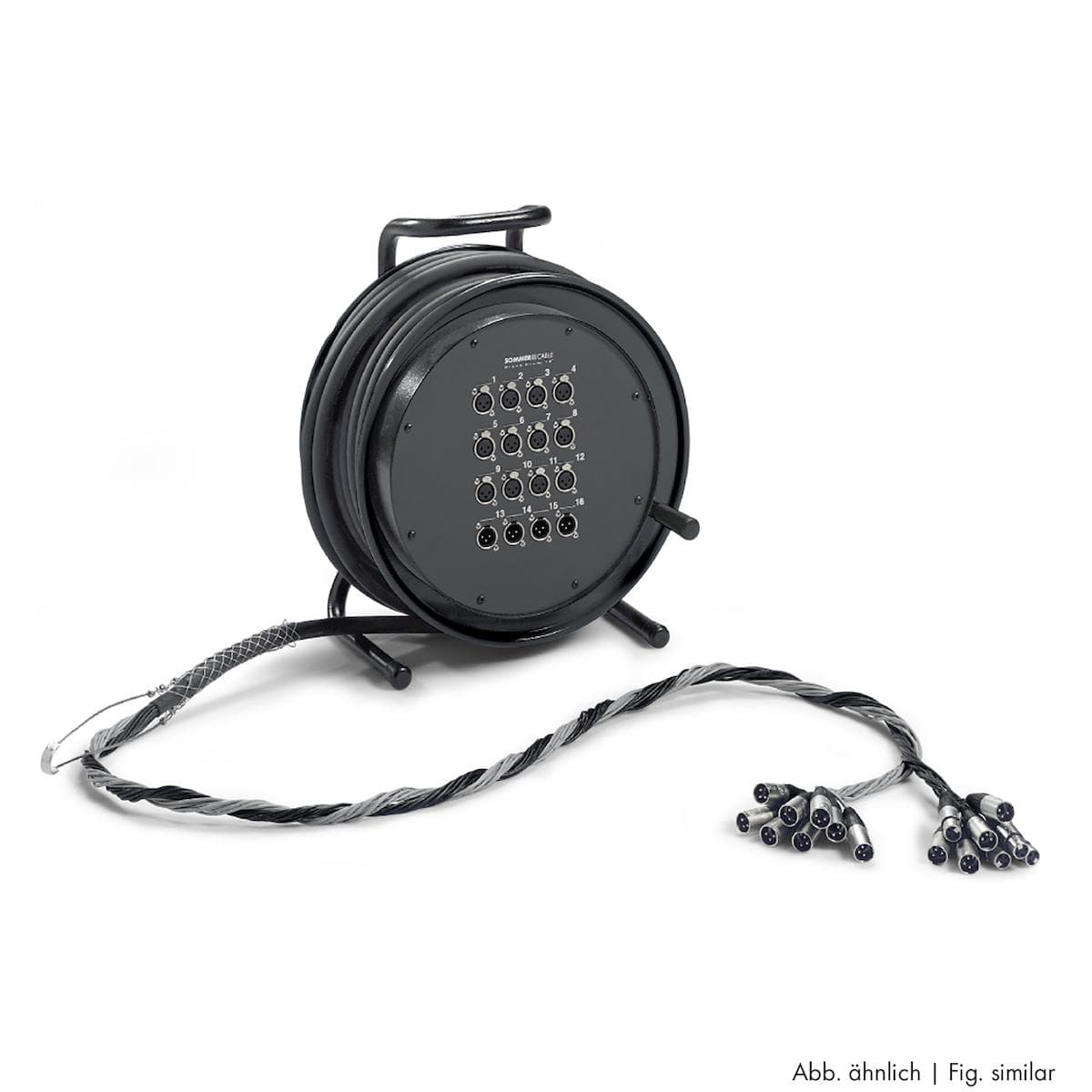 Multicore-STAGEREEL | PRODUKTPOOL > 430 Artikel | 04/00 | separate ground / QUANTUM | NEUTRIK XLR |