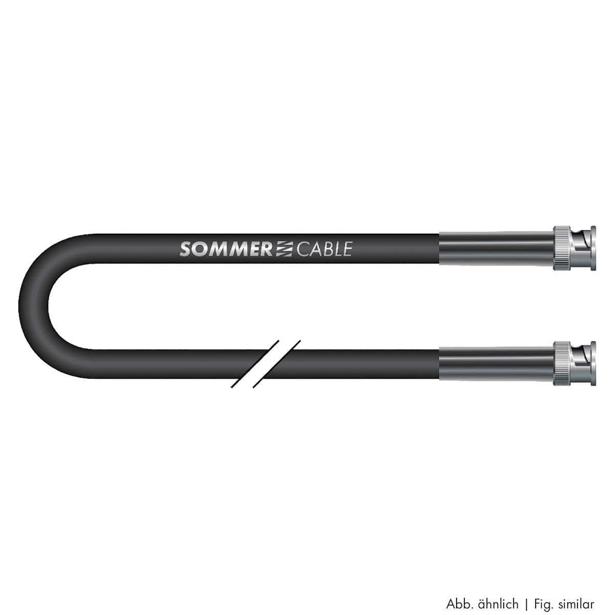 Hf cable RG-Classic 50 ?, 1 | BNC / BNC, HICON | 10,00m | black