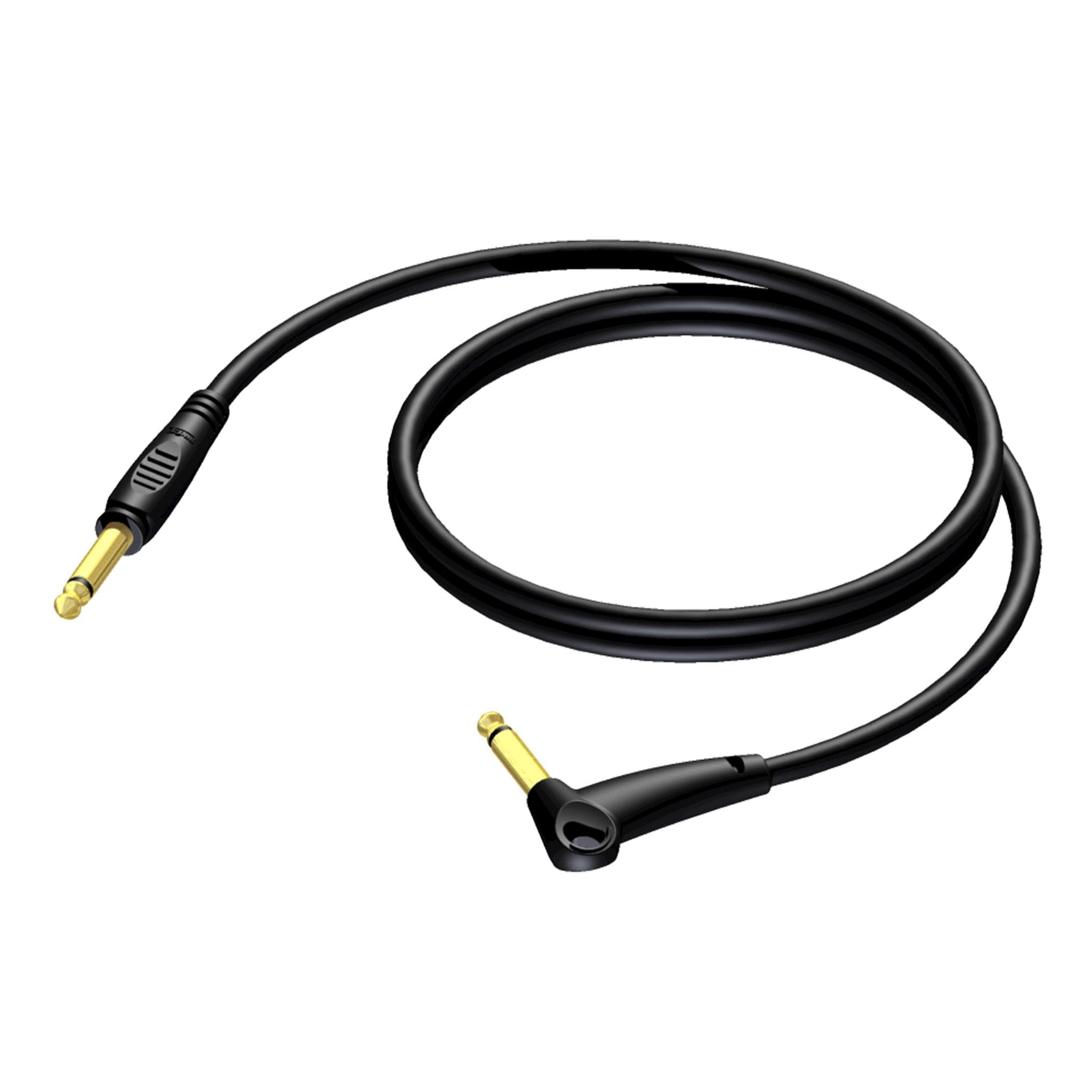 6.3 mm Jack male mono - 6.3 mm Jack male mono - for guitar 3 meter - hanger