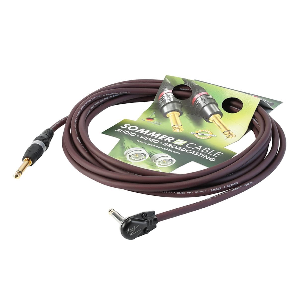 Instrument cable Richard Z. Kruspe Signature-Kabel | Jack / Jack 90°, HICON | 10,00m | RED ZILK