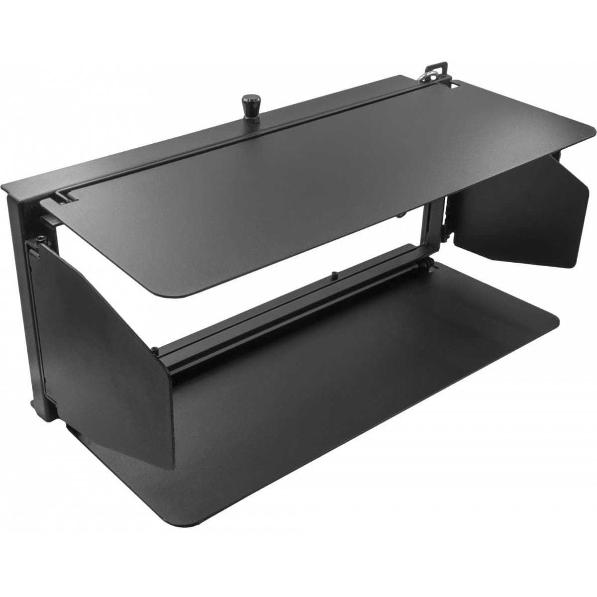 Black barn door 4 directional flaps to adjust the light beam