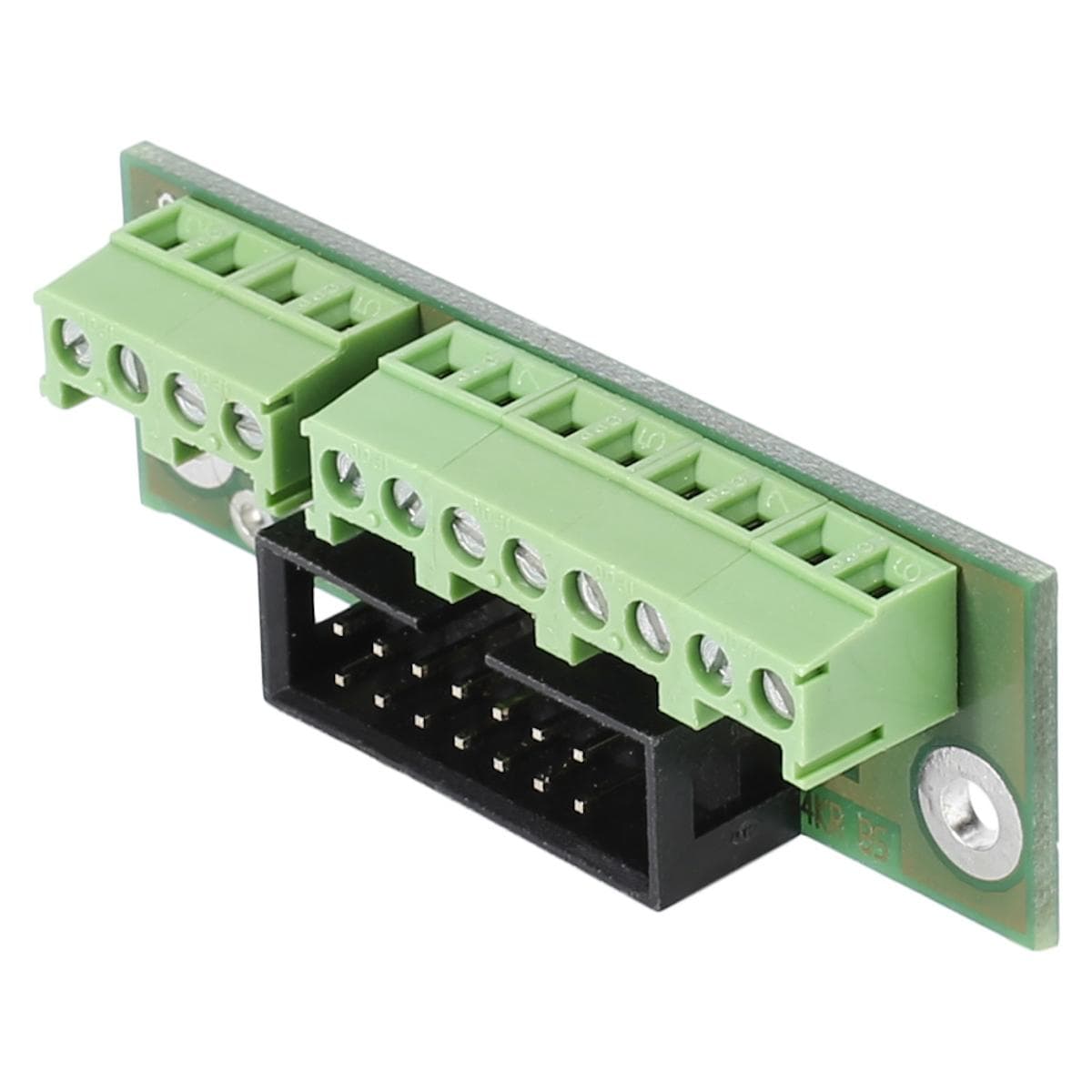 Breakout-Module , 1 HE, 3 BE, 12 lift terminals, 14-pole blade terminal-, for SYS-series
