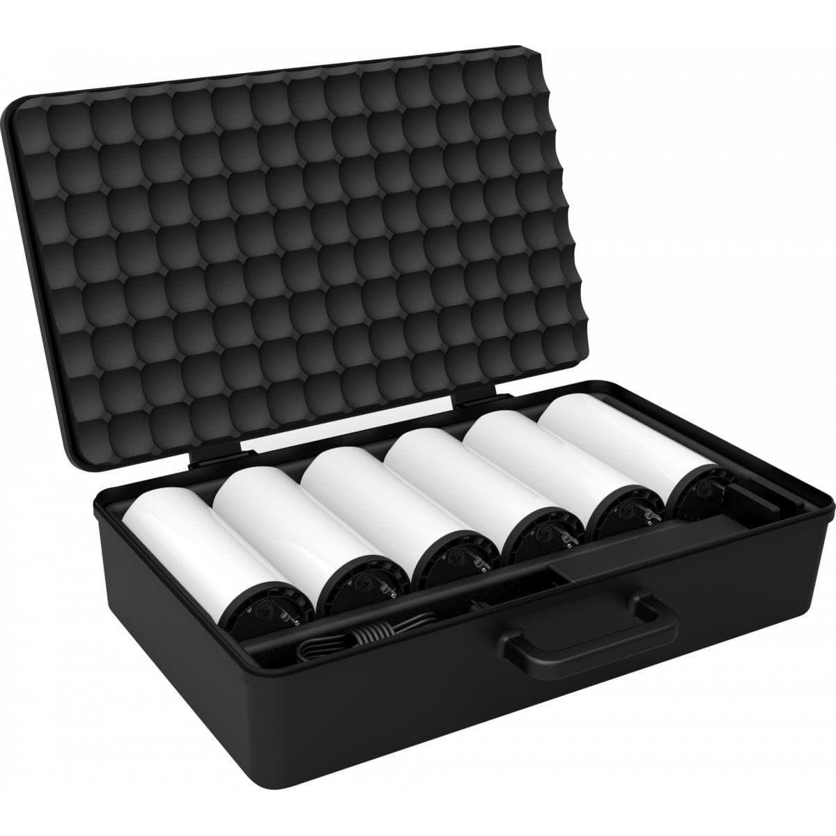 Pack with: 6x SMARTTORCHs, 1 IR controller, case with recharger system