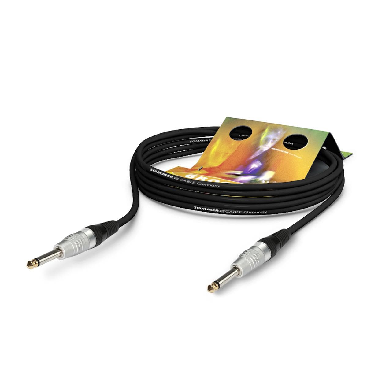Instrument cable SC-Spirit, 1 x 0,50 mm² | jack / jack, HICON | 10,00m
