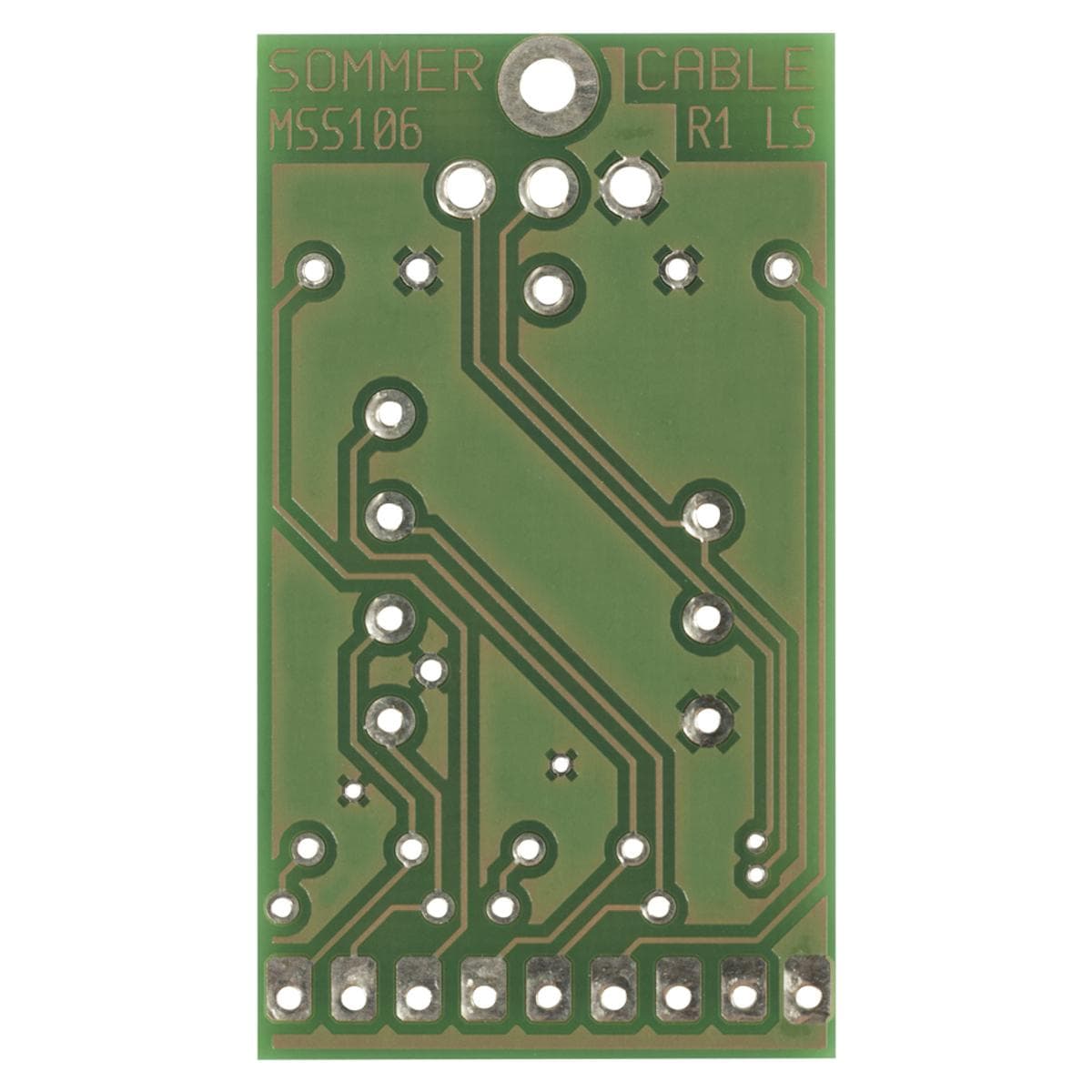 Sommer cable Circuit board, Circuit board for self-assembly for SPLIT-1:1/SPLIT-1:1+1, green