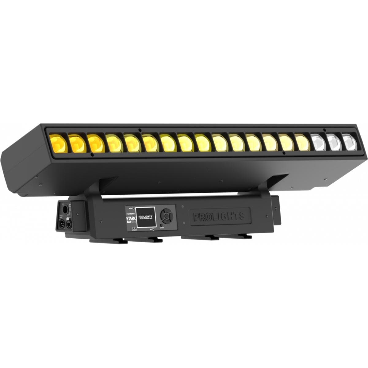 Moving Batten, 18x40W RGBW/FC LEDs, zoom 3-45°, motorised Tilt, 583W, 19Kg