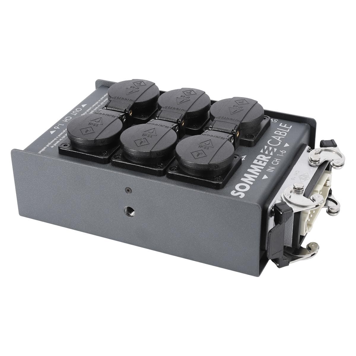 Sommer cable Power Distribution Systems , CNEM 16 IN/Schuko panel socket; MENNEKES/ILME