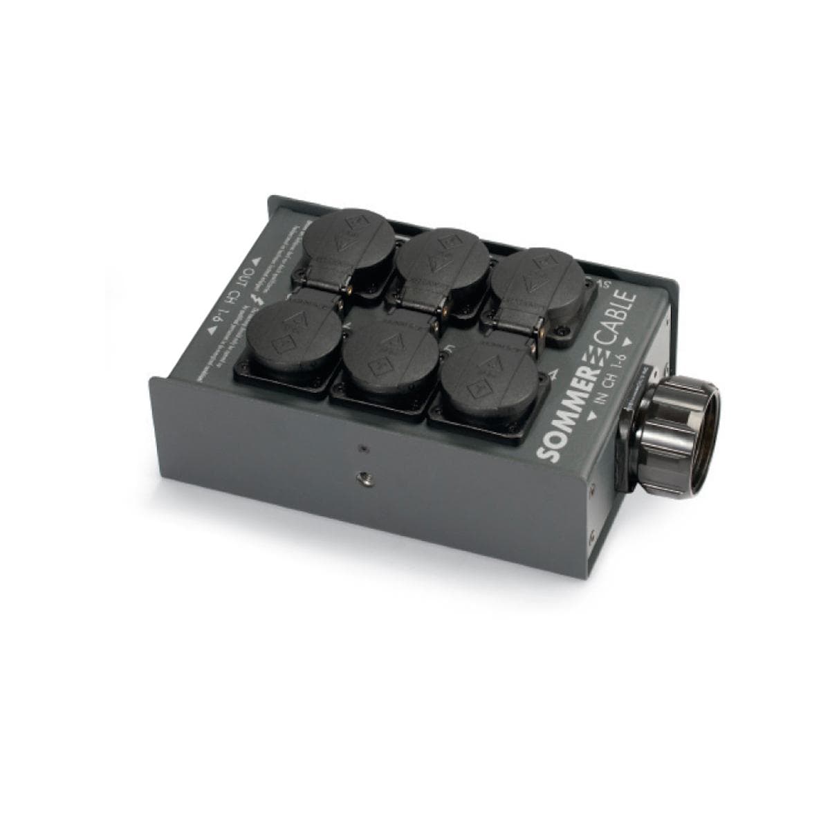 Sommer cable Power Distribution Systems , Schuko panel socket/HI-SOCA 19-MP IN; MENNEKES/ILME