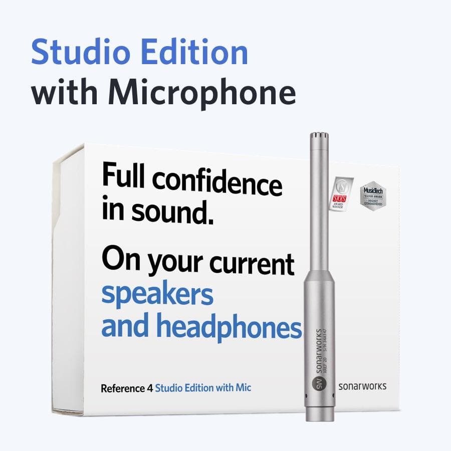 Reference 4 Studio edition with mic retail box