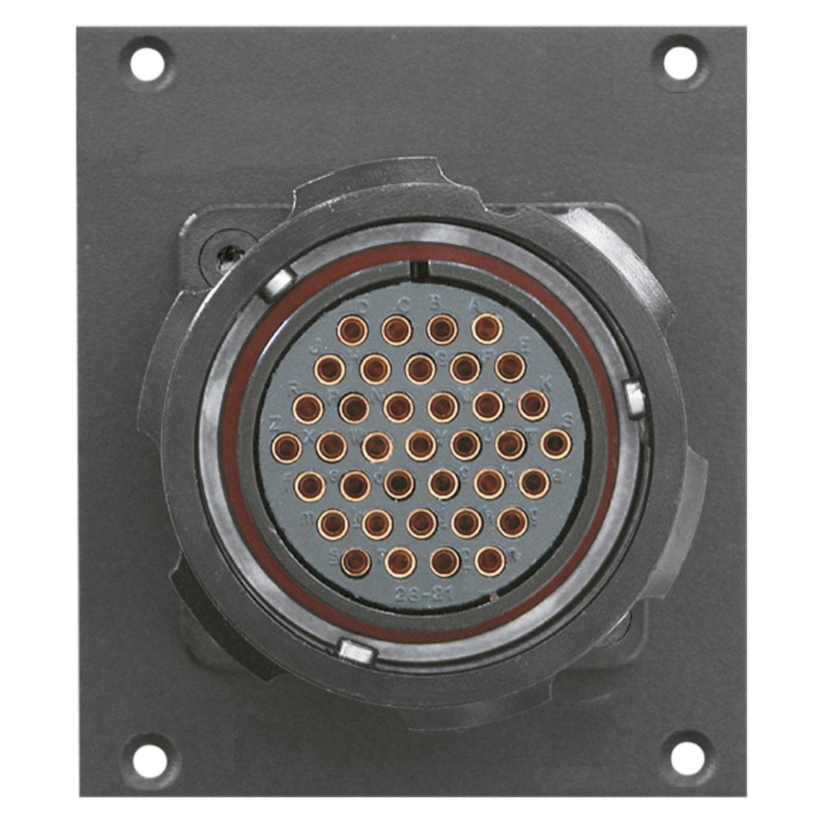 Connector Module LK 37-pole female -> 3 push-on blade con. 14-pole, lockable, 2 HE, 2 BE for SYS-ser