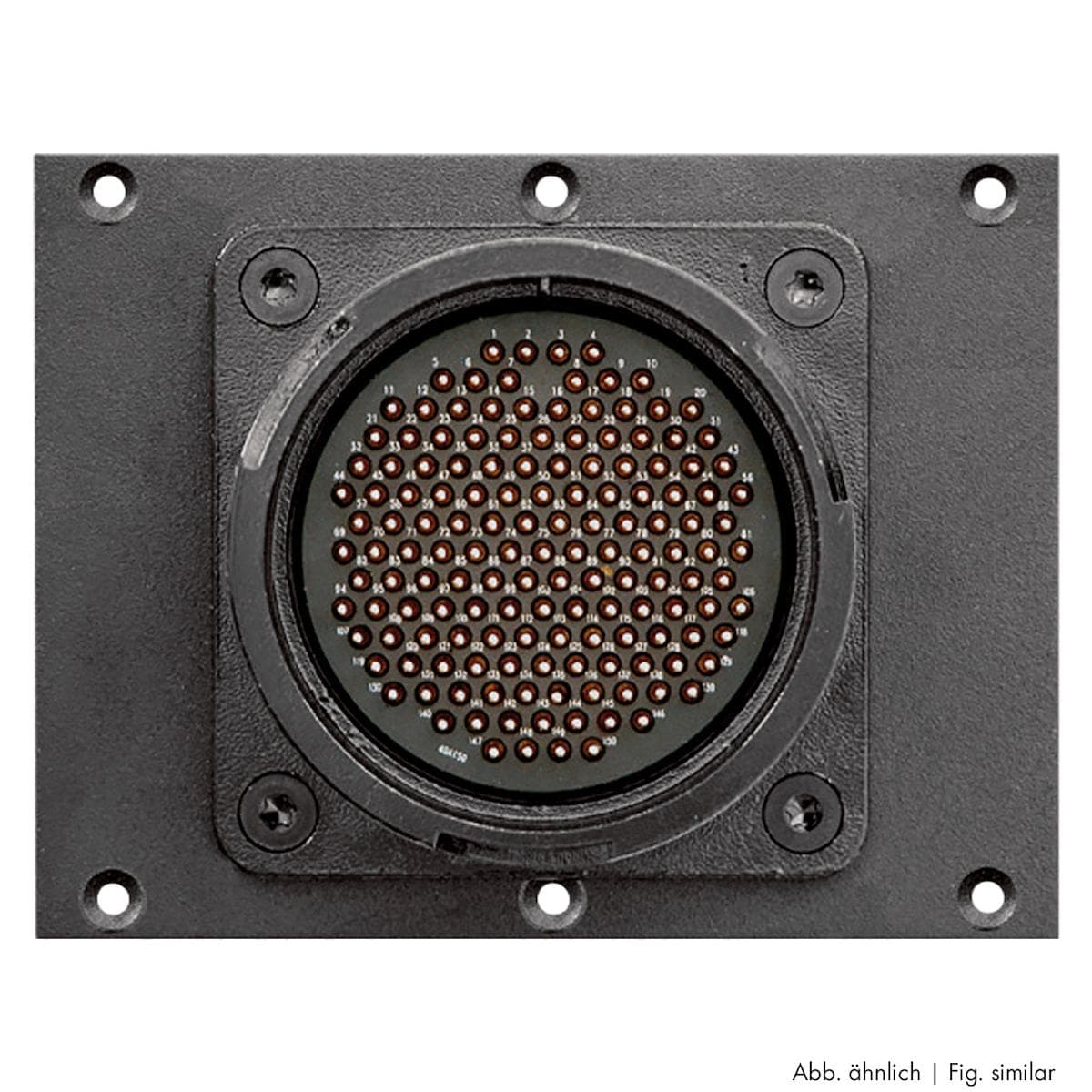 Connector Module LK 85-pole male -> 7 push-on blade con. 14-pole, lockable, 2 HE, 3 BE for SYS-serie