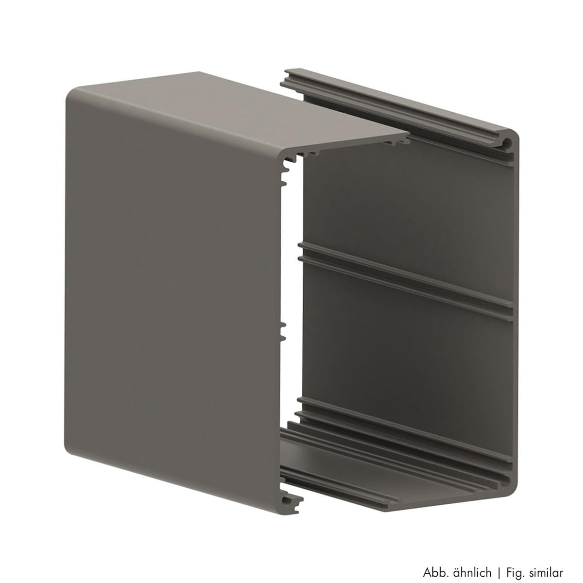 Cassette profile , 2 HE, 1 BE; depth: 128 mm