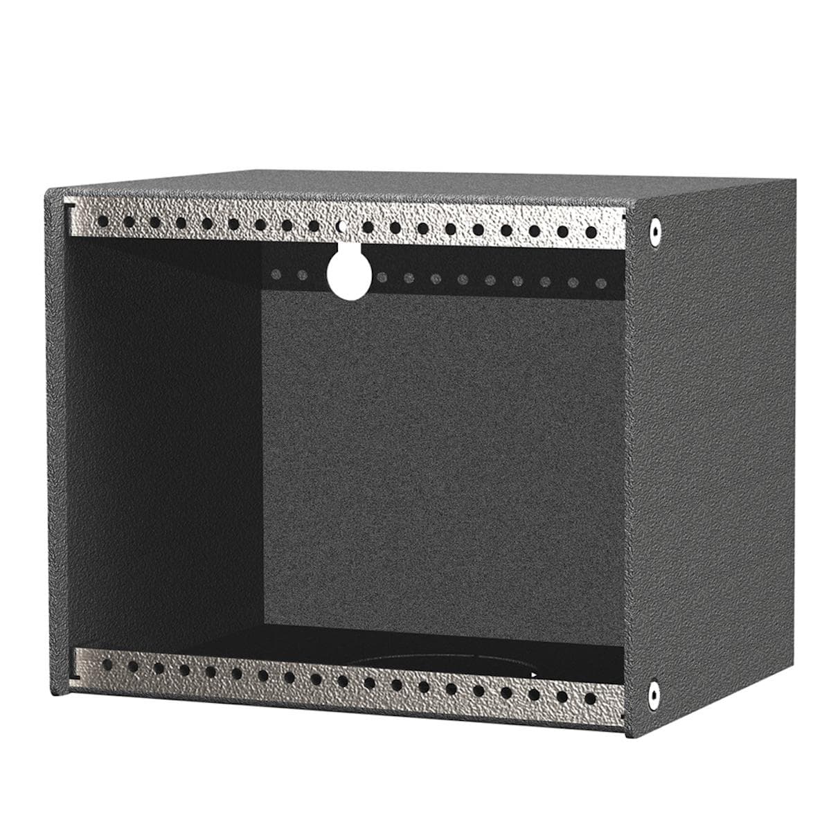 Wall connection field 2 HE, 3 BE, 80 mm deep, anthracite